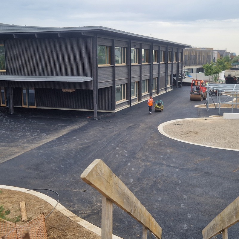 Extension du groupe scolaire à Ballainvilliers (IDF)