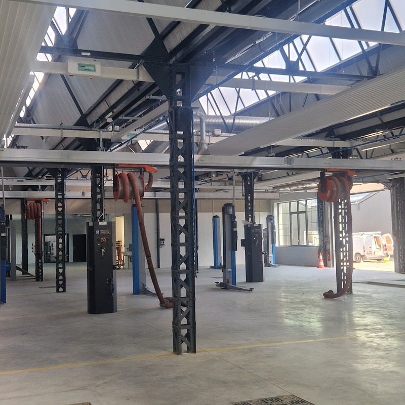 Lycée Hippolyte Fontaine à Dijon - Opération tiroir